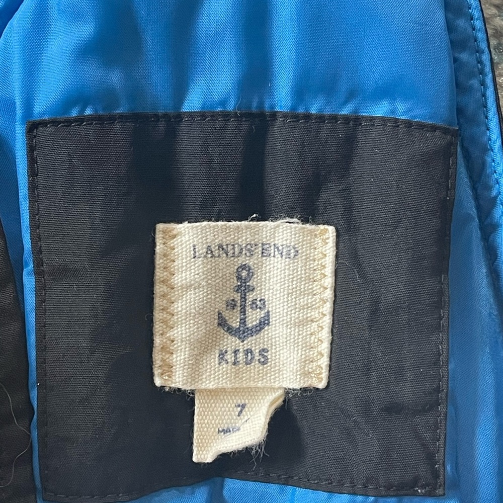 Lands end kids adjustable snow bib